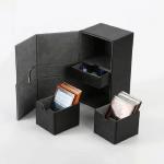 Secure Storage For Your Cards - PU Leather Deck Card Box In Many Colors - Accept OEM for sale