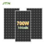 12 Years Workmanship HJT Solar Module PV Cell Panel Solar 700w 210mm High Power Shingled Solar Panel for sale