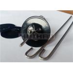 304 Stainless Steel Solar Panel Welded Wire Mesh Clips 2.0x100mm With Self Locking Washers for sale