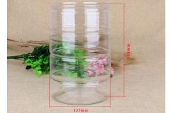 China 2200 ml Aluminum Lid PET Beverage Plastic Ring Pull Can For Snack supplier