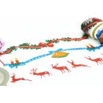 DEC Festival Adhesive CMYK Holiday Washi Tape for sale