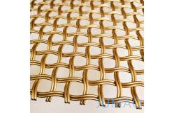 China Golden 304 Stainless Steel Architectural Mesh Decorative Mesh Screen supplier