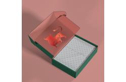 China Flexible Rectangle Paper Necklace Shipping Boxes 25x15x4cm supplier