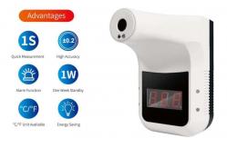 China Capacitive Touch Panel Forehead Infrared Thermometer Temperature Indicator supplier