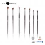 Professional Travel Makeup Brush Set 7Pcs With Fluffier And Hygienic Design for sale