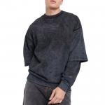 Cotton 160gsm Blank Oversized Sweatshirts Multicolor Mens Embroidered Sweatshirt for sale