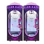Amusement Game Center Pink Date Cut Prize Machine Coin Operated Big Toy Gift Vending for sale