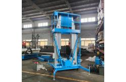 China 9.8m Vertical Material Handling Lifts 560kg Portable Hydraulic Ladder supplier