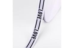 China 3cm Jacquard Elastic Ribbon And Webbing For Garment Accessories supplier