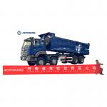 Right Hand Drive 8X4 12 Wheels 380HP Tipper Dump Truck With 31-40t Load Capacity And Euro 2 Emission Standard for sale