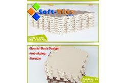 China 11mm Wood Effect Interlocking Foam Kids Mat supplier