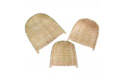 China Home Practical Bamboo Broom And Dustpan Green Color supplier