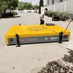Wireless Control Battery Transfer Trolley , 4 Tons Small Load Material Handling Cart for sale