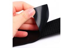 China Black Injection Hook 10lbs Capacity Hook Loop Velcro Rust Resistant supplier