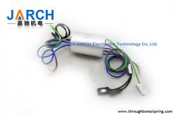 China Miniature cable reels Ethernet Slip Ring 1 ~ 4 Channel 1000M Aluminium Alloy supplier
