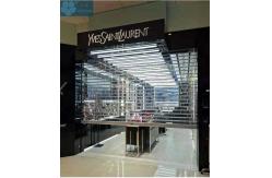 China 12mm Bar Polycarbonate Clear Roller Shutters For Store supplier