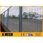 Hole 3X0.5Anti Climb Wire Mesh Fencing Galvanized Easy Assembled