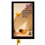 5 Inch Capacitive TFT LCD Display , 5 Inch LCD Display 720*1280 Pixels MIPI Interface for sale