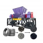 2t/D-3t/D Tyre Recycling Machine Tire Crusher Waste Rubber Tyre Shredder Machine for sale