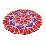 4m Thickness Lace Round Blank Sublimation Placemats for sale