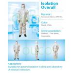 Non Toxic Disposable Full Body Suit Antibacterial Good Physical Properties