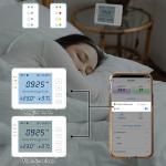 Smart Digital WiFi Thermometer Hygrometer Digital For Realtime Temperature & Humidity Monitoring for sale