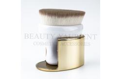 China Customizable Foundation Makeup Brush Iron Style With Display And Dustproof Storage Box supplier