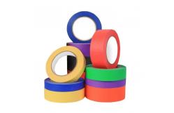 China Solvent Resistant No Residue Masking Tape 50 Yards Length For Car Painting supplier