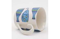 China Custom 11 15 18oz sublimation mugs ceramic mug coffee tea milk cup supplier