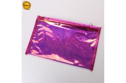 China EVA TPU Waterproof Laser Holographic Make Up Bag Pouch Transparent supplier