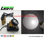 High Power LED Miners Cap Lamp Impact Resistant For Underground Lighting Safety