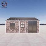 Luxury Prebuilt Flat Pack Folding House Expandable Container EPS Sandwich Panel for sale