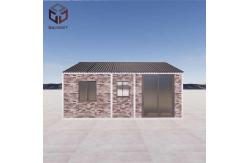 China Luxury Prebuilt Flat Pack Folding House Expandable Container EPS Sandwich Panel supplier