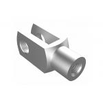 DIN71752 Carbon Steel U Fork Gas Spring Rod End Clevis for sale