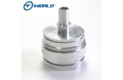 China Custom Black Anodizing CNC Machined Aluminum Parts Precision Lathe Service supplier