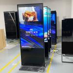 4K LCD Advertising Touch Screen Kiosk Floor Stand Digital Signage Display for sale