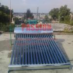 Non Pressure Solar Water Heater 200L Vacuum Tube Solar Heater 5L Tank for sale