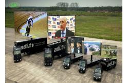China Truck Mobile LED Moving Message Display Board P10 Programmable for Business supplier