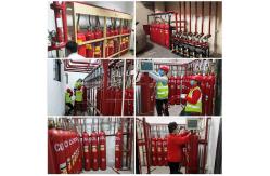 China External Storage Pressure Hfc-227ea Fire Extinguisher For Archives supplier