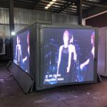 12.5ft*5.6ft  P4 P5 P6 Outdoor LED Display Billboard Box 2500kg Capacity for sale