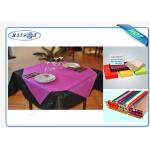 Slices / Rolls Packed Non Woven Polypropylene Tablecloth for Catering Business for sale