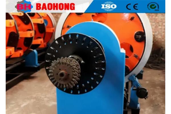 Armored Steel Wire Cable Stranding Machine PLC Control