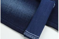 China 11 Oz Crosshatch Slub Denim Fabric 3/1 Weaving Dark Blue supplier