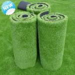 SBR Latex Backing Synthetic Landscape Green Grass 45mm For Paving Of Leisure Places Family Courtyards And Gardens for sale