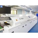 PLC 400mm PCB SMT Reflow Oven 380V Lead Free 8 Heating Zones
