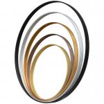 Factory supply aluminum profile decorative golden/black mirror frame fixie frame aluminum for sale