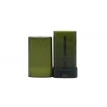 Low Moq Dark Green Deodorant Stick Container 15g Plastic Lip Balm Container Tube for sale