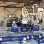 120-200 Kg aluminum ingot casting machine with stacker