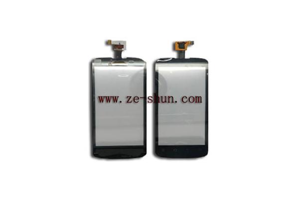Black Cellphone Replacement Touch Screens For ZTE Blade III