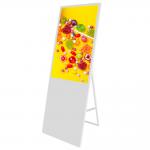 55in Floor Stand Signage Advertisement Player Portable Media Lcd Display for sale